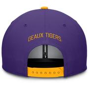 LSU Nike Pro Dri-Fit Wool Flat Brim Snapback Cap